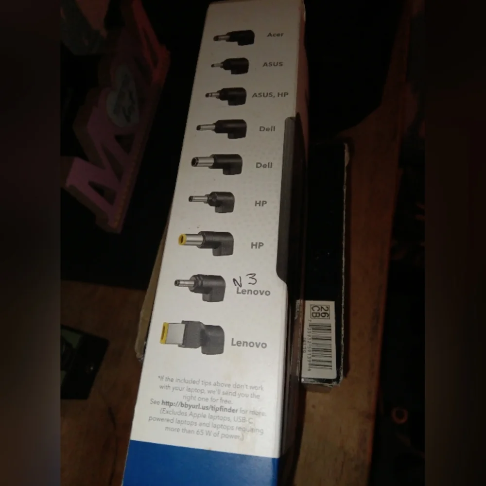 Mini dell laptop with portals for phones computers ETC.